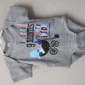 Brand New Gray Onesie for 6 month baby